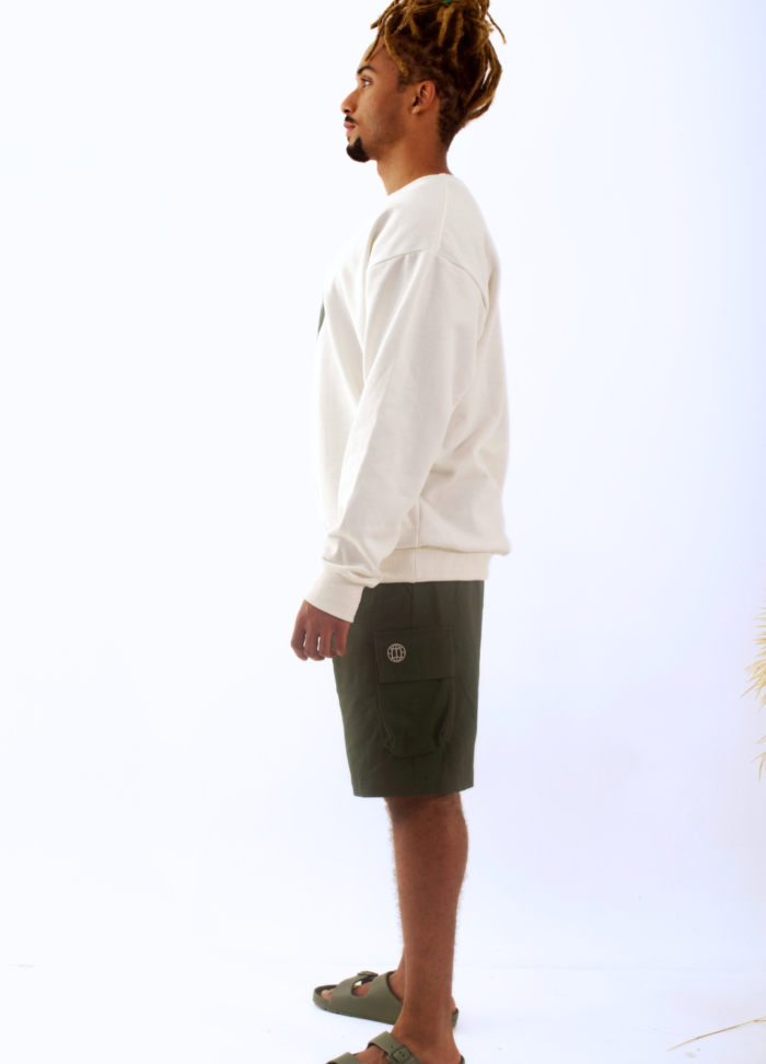 Moletom Vinci Myself Brasil, moda streetwear, estilo urbano, design inspirado em arte
