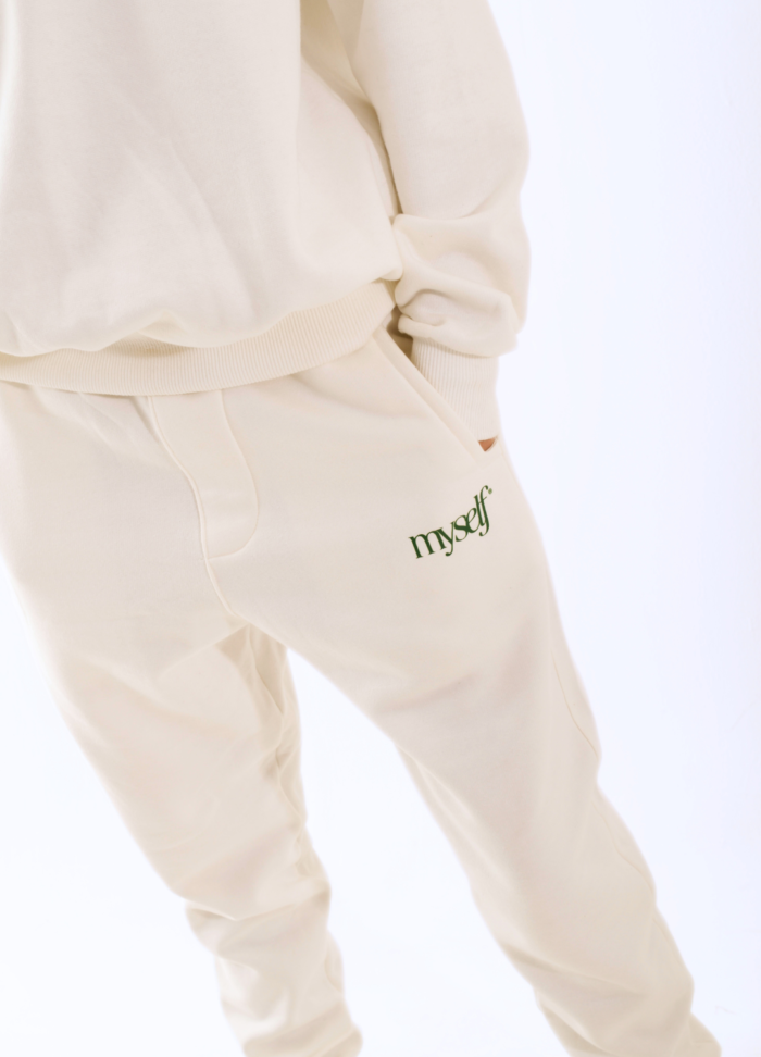 Calça Moletom Classical offwhite, Myself Brasil, moda streetwear, roupa urbana