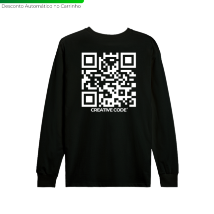 Camiseta Manga Longa QR